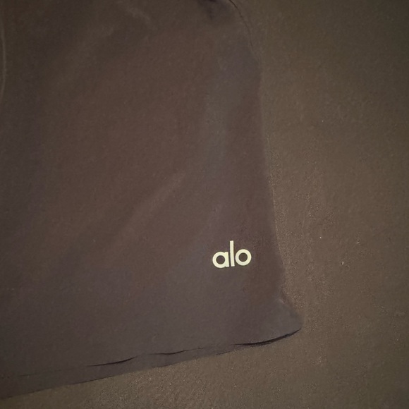 Alo 5” adapt running shorts black M lined - Picture 2 of 4